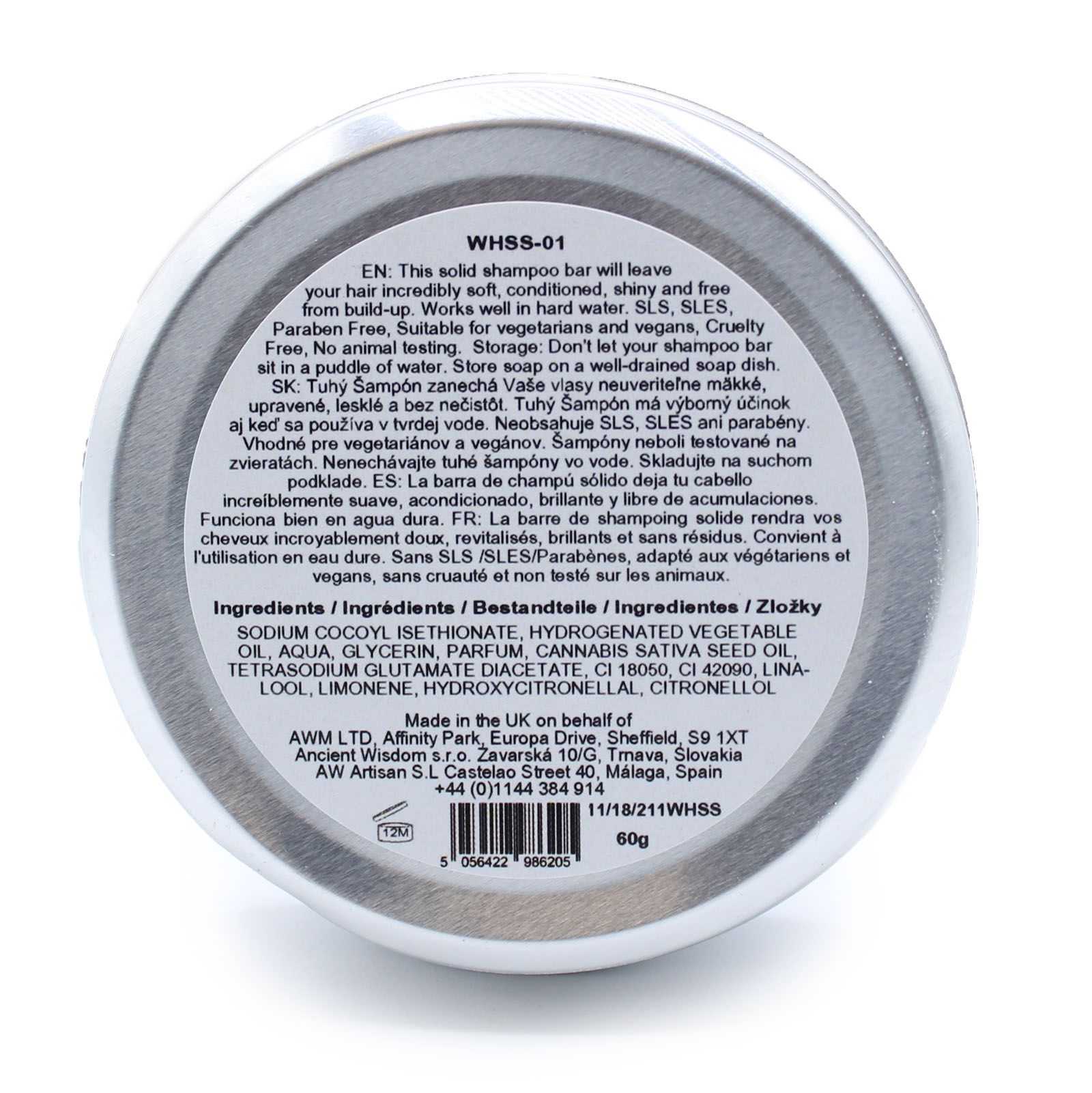 Champú sólido Wild Hare - Orquídea - Imagen 3